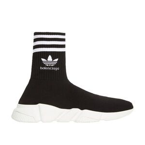 Balenciaga x adidas Speed Trainer in Black White